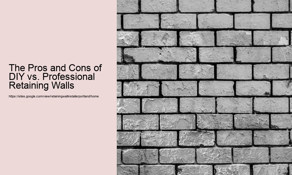 The Pros and Cons of DIY vs. Professional Retaining Walls